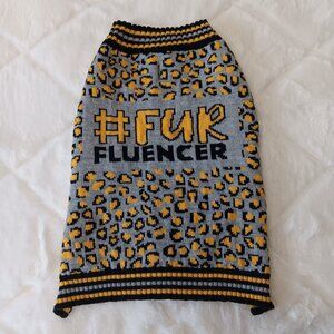 Fur Fluencer dog sweater